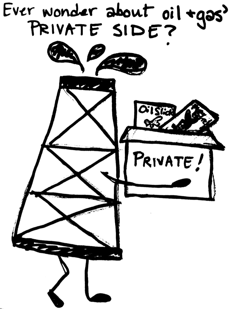 Ever wonder about oil and gas' private side? We do...
