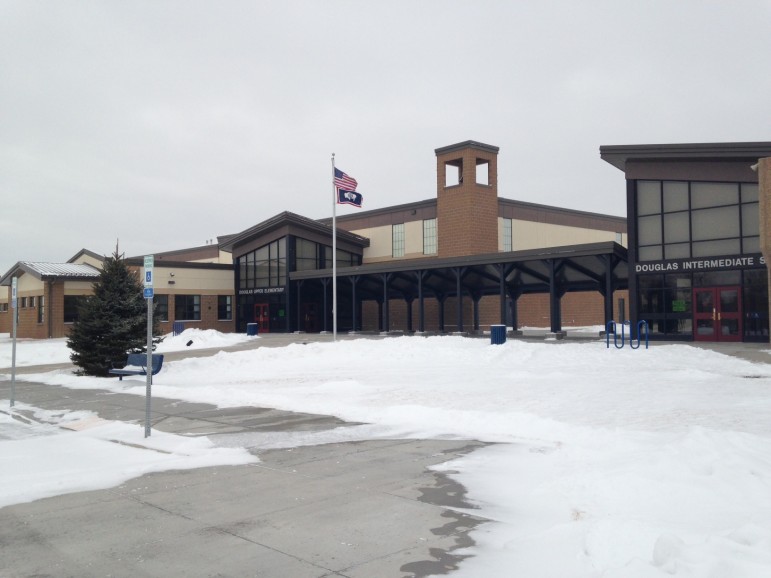 The brand new Douglas Upper Elementary School in Douglas, Wyoming 