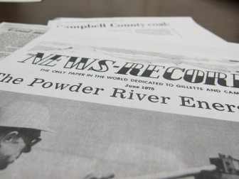 Clippings from local newspapers chronicle the rise of Wyoming coal industry in the 1970s.