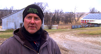 Greg Brummond of Craig, Neb., now powers half his corn and soybean farm with solar energy. 