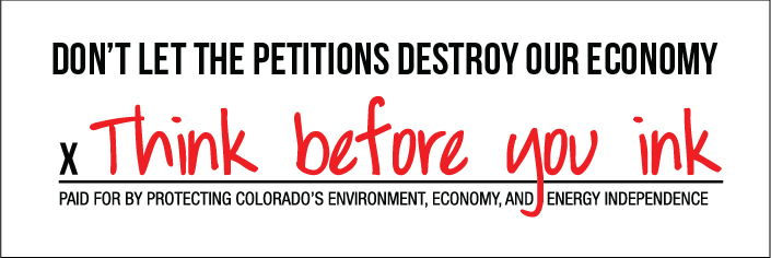 An example of a billboard sponsored by the oil and gas industry-backed Protect Colorado.