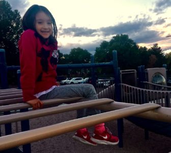 Eight-year-old Ariana Sanchez suffers from asthma, a condition that can be worsened by exposure to ozone.